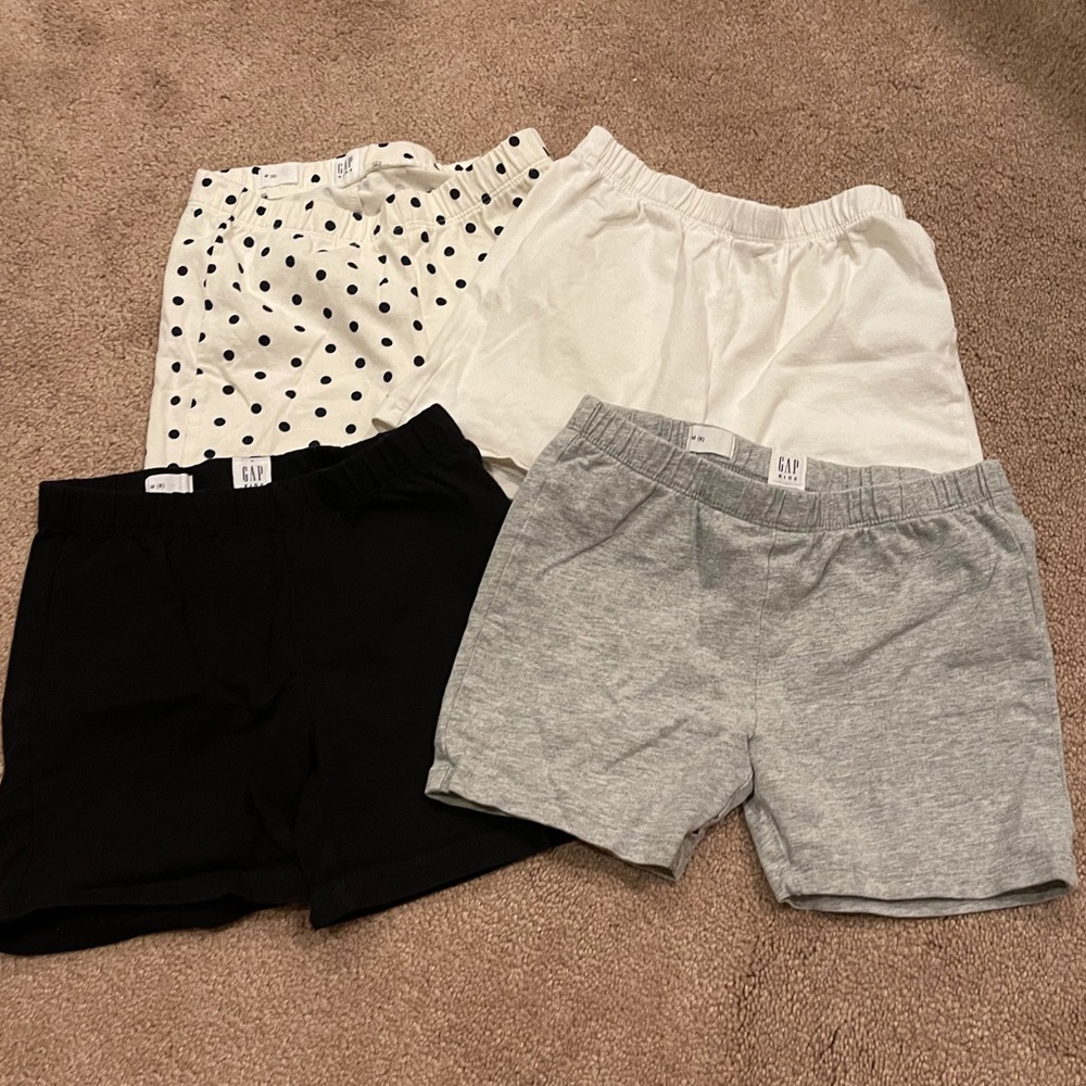 Bundle of 4 girl’s GAP tight shorts